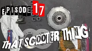 TST Ep. 17 - Vespa Rally 200 Full Build, Part 2: Rebuilding the clutch and new bearings