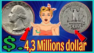 TOP 4 Ultra Rare Washington quarter dollar Most Valuable -worth A LOT of MONEY