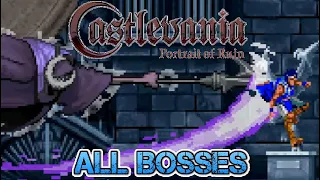 Castlevania: Portrait of Ruin - All Bosses No Damage - Richter Mode