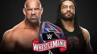 Roman Reigns vs Goldberg #ww2k20