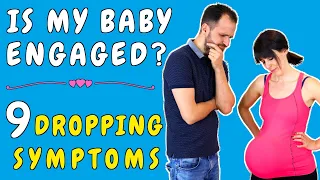 9 Baby Dropping Symptoms - What does it FEEL and LOOK like when baby drops?