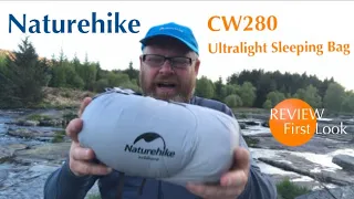 Naturehike CW280 Ultralight Sleeping Bag Review