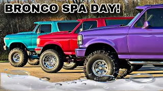 BRONCO SPA DAY! Bronco Spring Cleaning