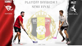 TMD AALST VS PANTHERS HANNUT (Playoffs D1 semi finals)