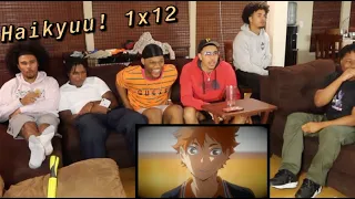 Mbk Reacts to haikyuu! 1x12 The crow and Cats Reunion!!!