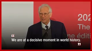 Former French Prime Minister Dominique de Villepin: “We are at a decisive moment in world history"