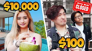 $100 vs $10,000 Phuket Holiday