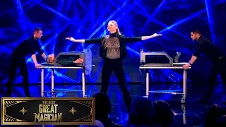 Josephine Lee Separates A Woman in Half! | The Next Great Magician