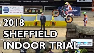 Sheffield Indoor Motorbike Trial 2018 - BEST BITS