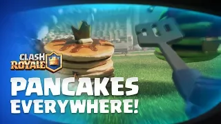 Clash Royale: Mini P.E.K.K.A - Pancakes Everywhere! 🥞 🥞 🥞 New Emotes!