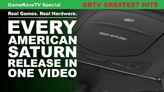 Every US Retail Sega Saturn Game (at 5 Seconds a Piece) Ver. 2.0