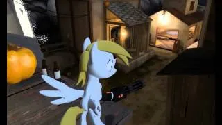 [Gmod Pony Freaks] Better open fire (Derpigun)