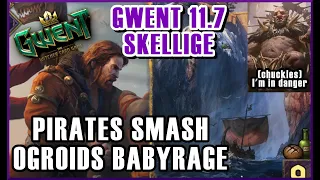 Gwent 11.7 | Skellige Pirates GOT SOME MEAN CARDS in The Tide Rising expansion