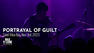 PORTRAYAL OF GUILT live at Saint Vitus Bar, Nov. 3rd, 2023 (FULL SET)