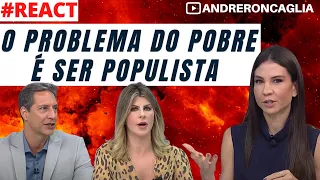 O problema do pobre é ser populista: React a Lacombe e Renata Barreto