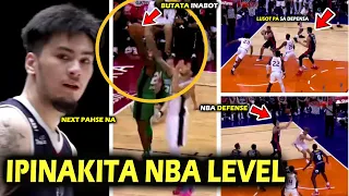 Ipinakita NBA level Kai Sotto Sabayan vs nba players Depensa at Opensa merong karga kita sa laro!