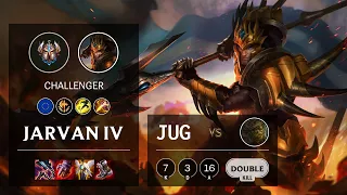 Jarvan IV Jungle vs Ivern - EUW Challenger Patch 11.3