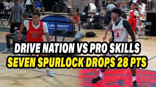 Seven Spurlock Drops 28 pts in EYBL Debut!! Pro Skills EYBL 2026 vs Trent Perry Drive Nation EYBL