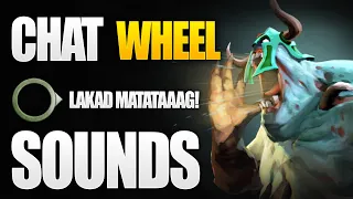 Chat WHEEL sounds - Lakad Matataaag! - The International 10 Dota 2