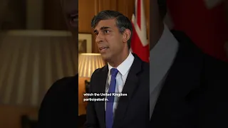 PM Rishi Sunak in response to Iran’s missile strikes on Israel