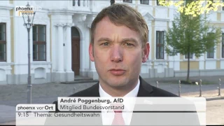 Spitzenkandidatur der AfD: Statement von André Poggenburg am 19.04.17