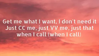 Summer Walker & Cardi B & SZA - No Love Clean Lyrics.