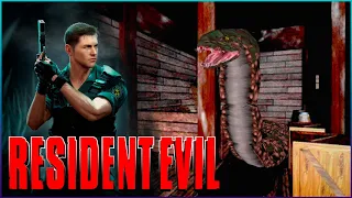 Resident evil 1 прохождение за Криса Редфилда PS one ► часть 1
