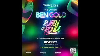 STATELESS Presents Ben Gold and Ruben De Ronde