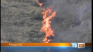 TG Regione Campania 15/09/11 - Fiamme sui Camaldoli