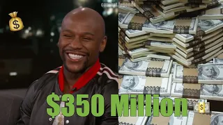 Floyd Mayweather Says He Made $350 Million in Conor's fight.