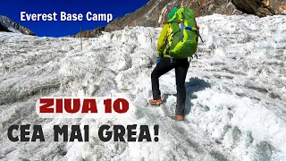 Pe GHEŢAR, la 5420m, în Himalaya | Everest Base Camp - ZIUA 10 | Dzonglha - Cho La - Dragnak | NEPAL