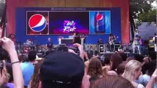 LMFAO - Party Rock Anthem Rehearsal 1 Dancers - Good Morning America 06/29/12.