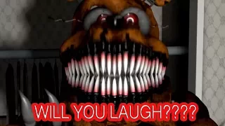 FNAF: Can You Get To The End Without Laughing (FUNNY Try Not To Laugh FNAF) #2