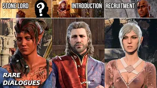 All companion reactions to Minsc in Baldur's Gate 3