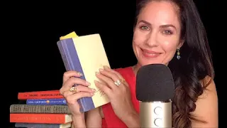 ASMR | My Favorite Books  • Whisper • Rain • Page Turning • Reading • Tapping | book recommendations