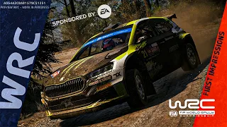 EA Sports WRC | Preview Build First Impressions | Gravel