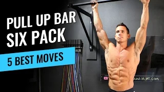 5 Pull Up Bar Exercises to Get Six Pack Abs - Jump Rope Workout