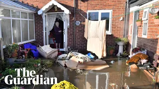 Floods submerge Doncaster village: 'I had no warning at all'