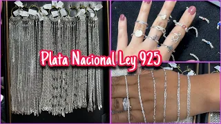 🤩 Aretes, Pulseras de Plata Económica Centro Histórico DE MÉXICO ✨ Mayoreo desde 1 pz