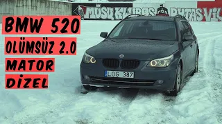 BMW 520 ÖLÜMSÜZ 2 MATOR DİZEL