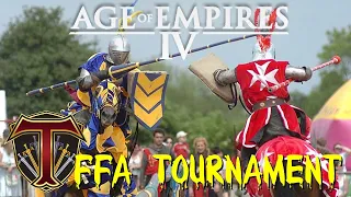 THE GRAND FFA TOURNAMENT | Age of Empires 4 Multiplayer Stream