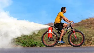 Rocket Powered Cycle - Amazing | #brindian#video #shorts