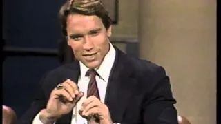 Arnold Schwarzenegger on Letterman, June 27, 1984