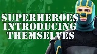 Superheroes Introducing Themselves - Supercut
