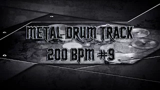 Violent Thrash Metal Drum Track 200 BPM | Preset 2.0 (HQ,HD)