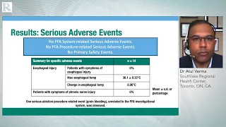 HRS 2020: Results of the Pulsed AF Trial — Dr Atul Verma