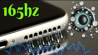 Remove Water From Speaker With Sound 165hz💧💦|| Raise Phone Volume🔊🔕