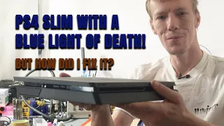 The Way I Fixed This PS4 Slim Was INSANE! Blue Light Of Death Repair...