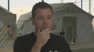 Ewan McGregor breaks down after refugee camp visit