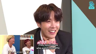 [ENG] BTS reaction to RUN BTS! BEST MOMENTS 180417 @RUN BTS! EP 49 [The Special Ep 50th Of Run BTS!]